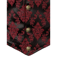 HEARUJOY  -  Men Retro Suit Waistcoat Formal Gothic Steampunk Victorian Single Breasted Vest Men's Clothing Sleeveless