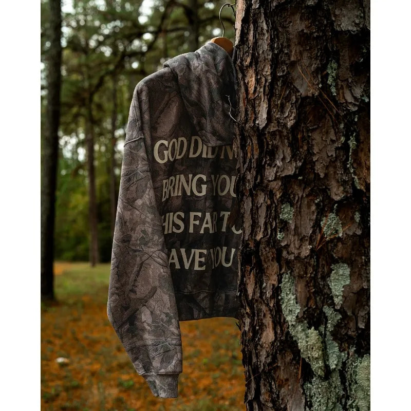 Hearujoy Camouflage leaf letter print cardigan zipper oversized Y2K hoodies for men popular new hip-hop streetwear 2024 couple sweatshirt
