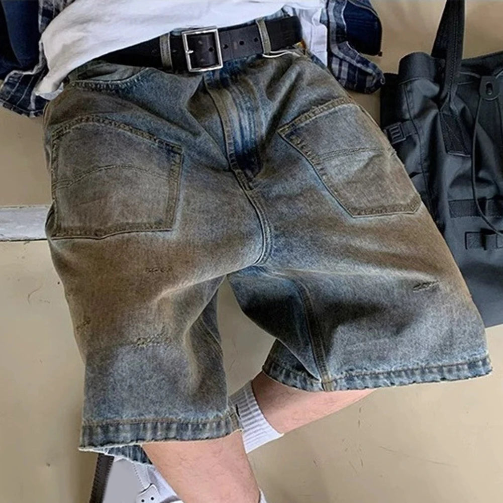 HEARUJOY  -  Casual Events Distressed Washed Pants Casual Fashion Shorts Brand New Summer Wear Lightweight Summer Pants For Beach Trip
