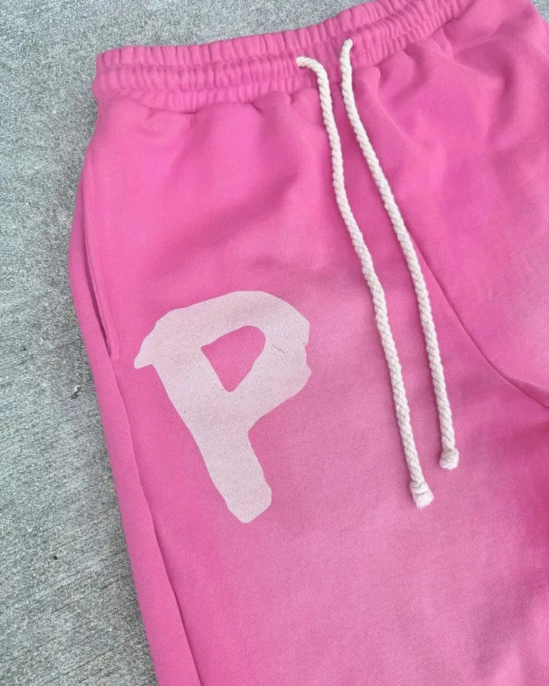 Hearujoy Y2k women pants Street hip hop retro straight leg pants letter print casual loose pants High street Harajuku fashion sweatpants