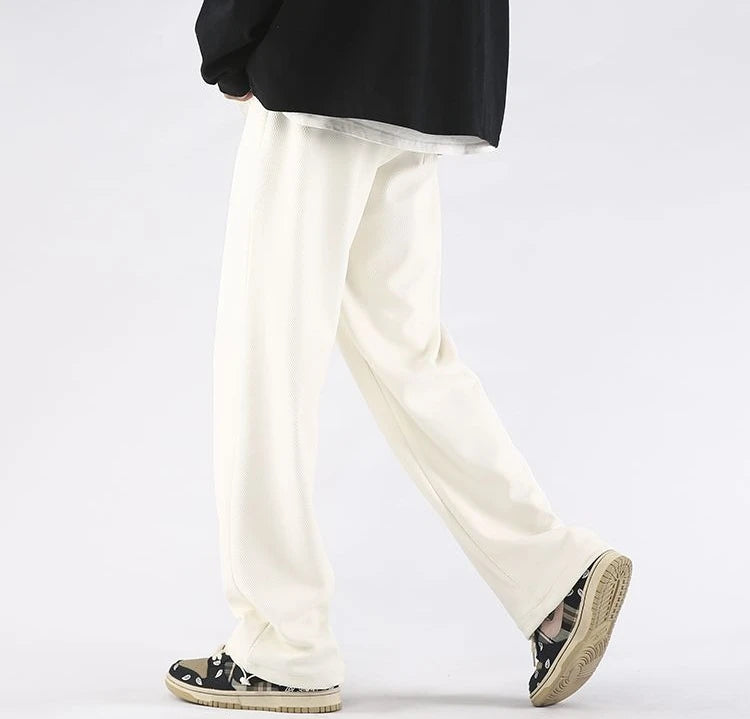 HEARUJOY  -  Trousers Wide Leg Man Sports Pants Retro Korean High Quality Cool Casual Harajuku Clearance Sale Y2k Oversize Sweatpants for Men