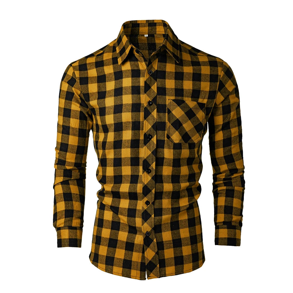 HEARUJOY  -  Casual Outing 2XL Long Sleeve Blouse Casual Men Clothing Tops Printed Casual Top Everyday Use Polyester Fabric