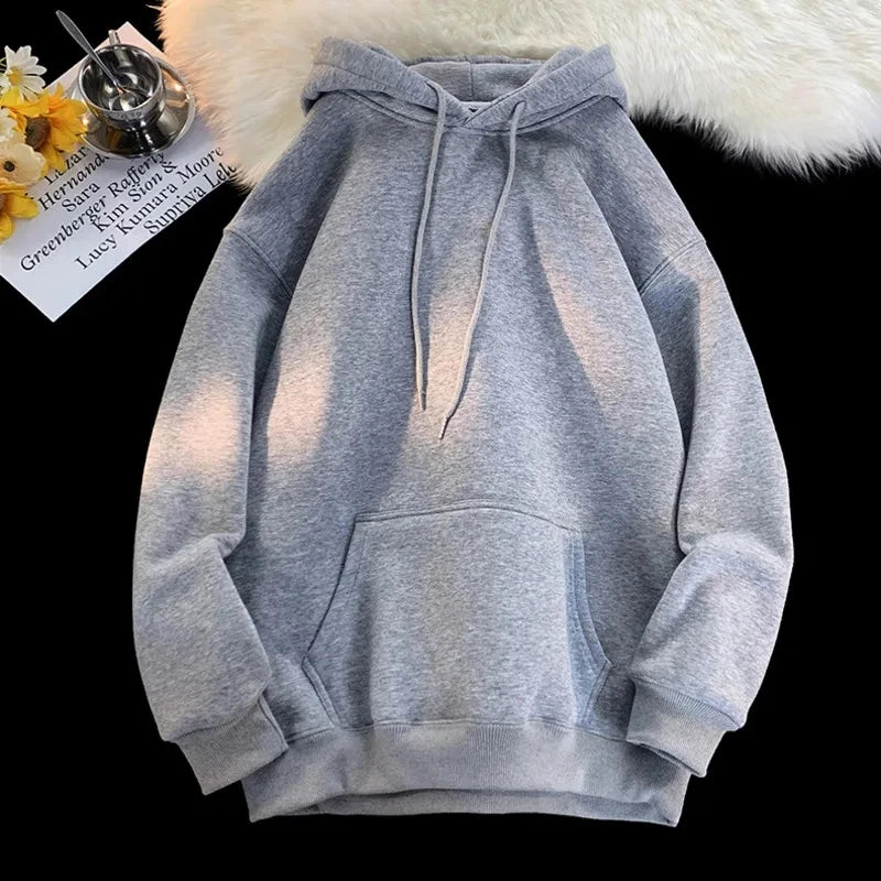 Hearujoy 6 Color Autumn Hoodies Men Fashion Casual Hooded Sweatshirt Men Streetwear Hip Hop Loose Pullover Hoodie Mens Hoody M-3XL