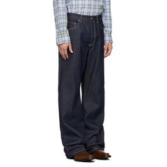 HEARUJOY  -  Streetwear Stylish Men's Jeans 2025 Autumn Fashionable Solid Color All-match Denim Trousers For Mens Outdoor Casual Loose Jeans