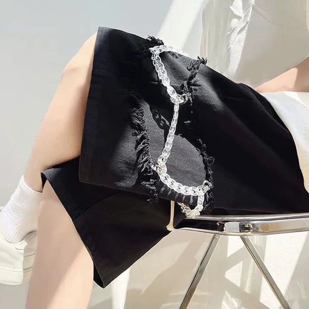HEARUJOY  -  Summer Casual Wear Fringed Patchwork Pants Casual Wear Summer Outfits 2XL Perfect For Daily Wear Regular Length
