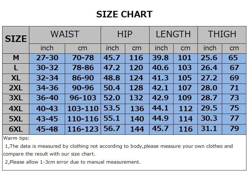 HEARUJOY  -  Big Size Men's Casual Cotton Pants Relaxed Fit Long Trousers Elastic Waist Drawstring Sweatpants Mens Jogger Pants Summer Spring