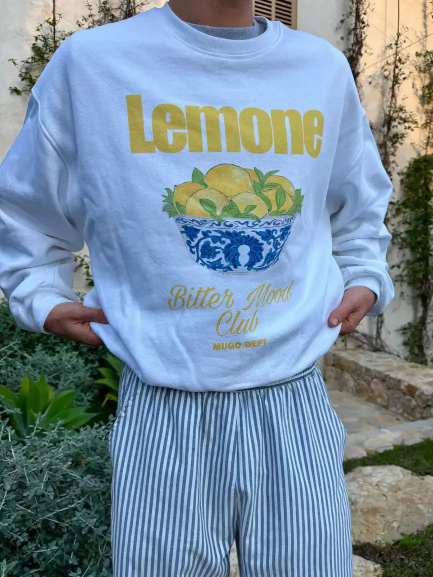Hearujoy Harajuku Lemon Crewneck Graphic T Shirts Casual Streetwear High Quality Oversized Y2k Tops Long Sleeves Clothes Men Clothing