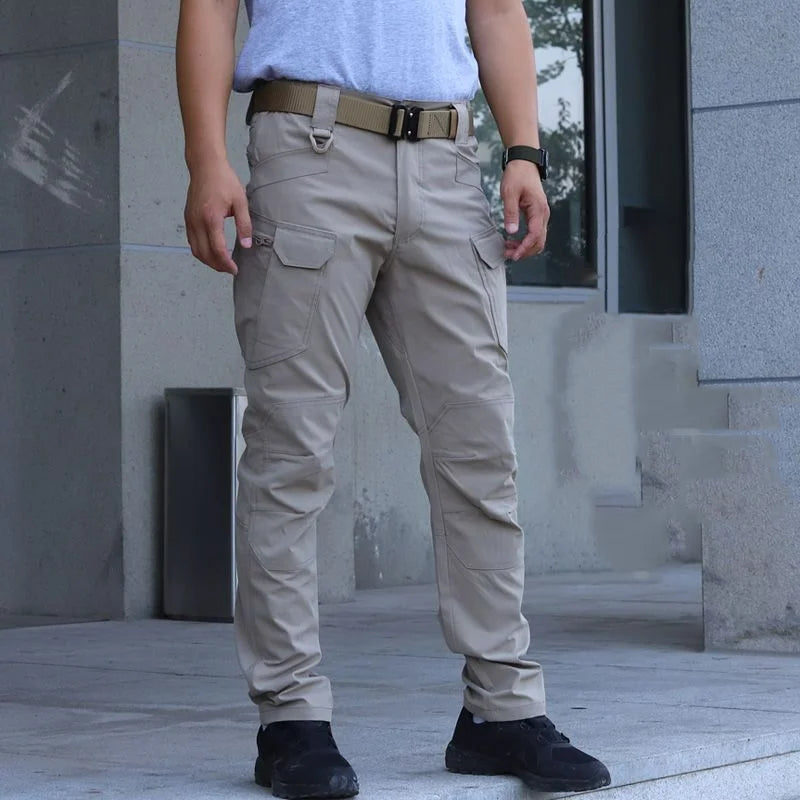 HEARUJOY  -  Safari Style Men new y2k Camouflage Full pants Spring Summer Quick Dry Outdoor Train Streetwear Male Sports Wide Cargo Trousers