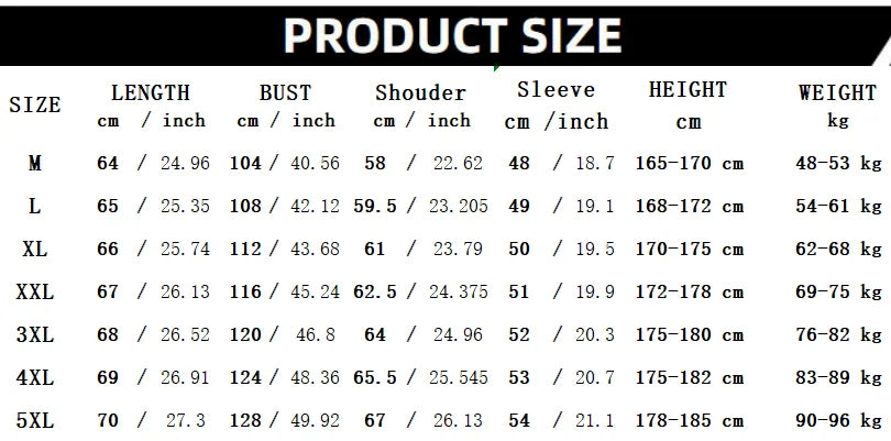 HEARUJOY  -  Casual Long Sleeves Hoodies Summer Hip Hop Loose Skateboard Casual Men's Streetwear PUNK Clothes Plus Oversized 6XL 7XL