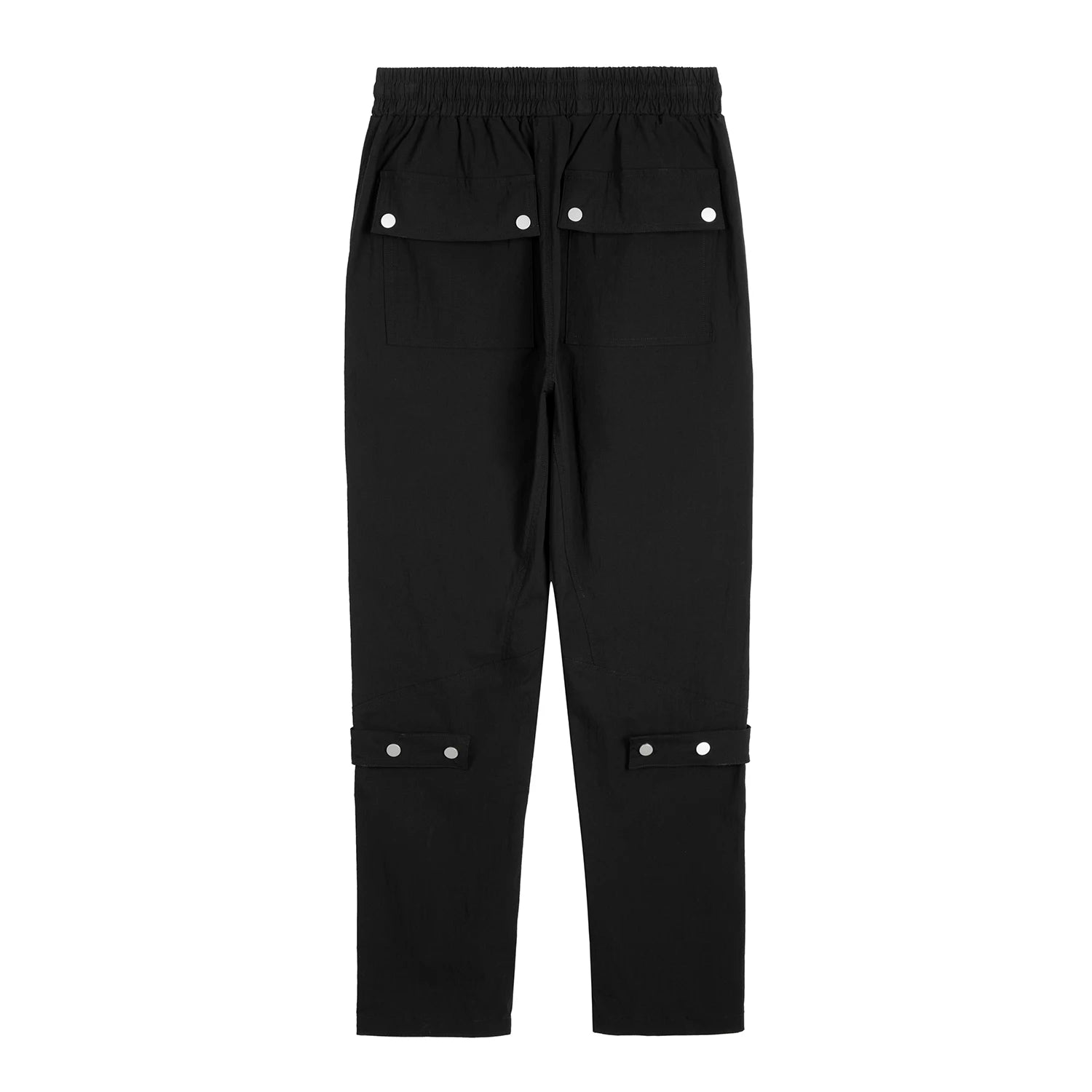 Hearujoy Buckle Multi-pockets Pantalones Hombre Baggy Y2k Cargo Pants for Men Vibe Style Straight Overalls Oversized Functional Trousers