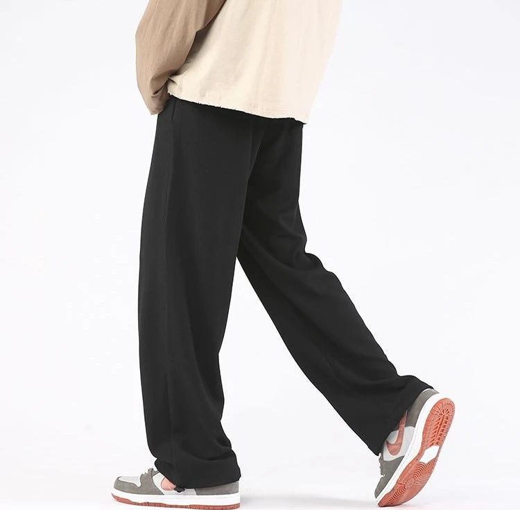 HEARUJOY  -  Trousers Wide Leg Man Sports Pants Retro Korean High Quality Cool Casual Harajuku Clearance Sale Y2k Oversize Sweatpants for Men