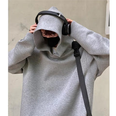 Hearujoy Classic Solid Hoodies Men Fashion Hooded Sweatshirts High Quality Cotton Hip Hop Unisex Hoodie Loose Casual Streetwear Pullover