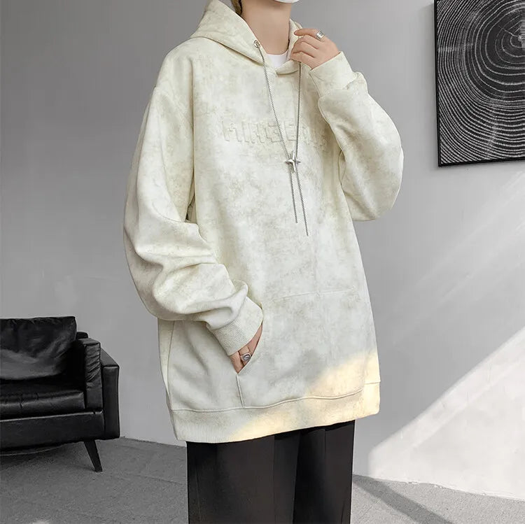 HEARUJOY  -  Casual Long Sleeves Hoodies Summer Hip Hop Loose Skateboard Casual Men's Streetwear PUNK Clothes Plus Oversized 6XL 7XL