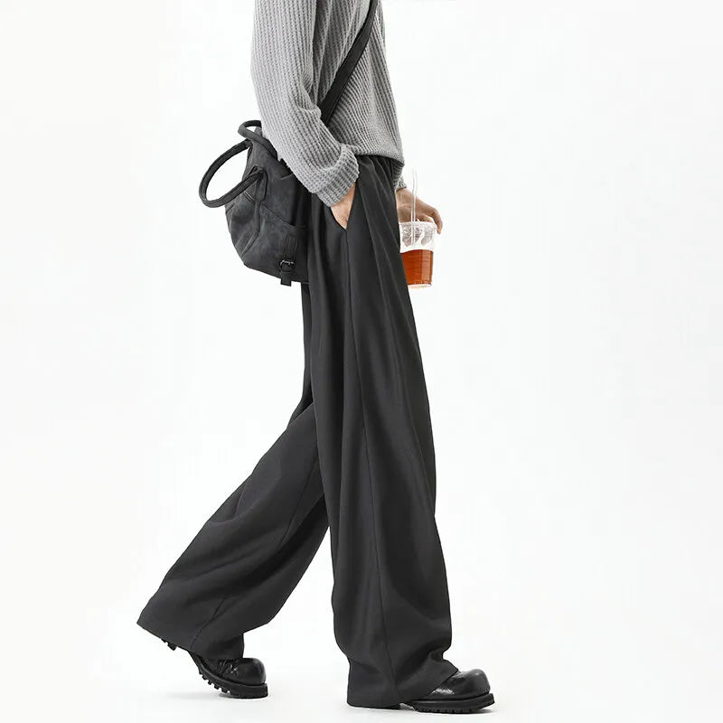 HEARUJOY  -  Y2k Wide Leg Cargo Pants New Men's Overalls Multi-Pocket American Hiphop Pants Men's Black Pants Baggy Joggers 5XL
