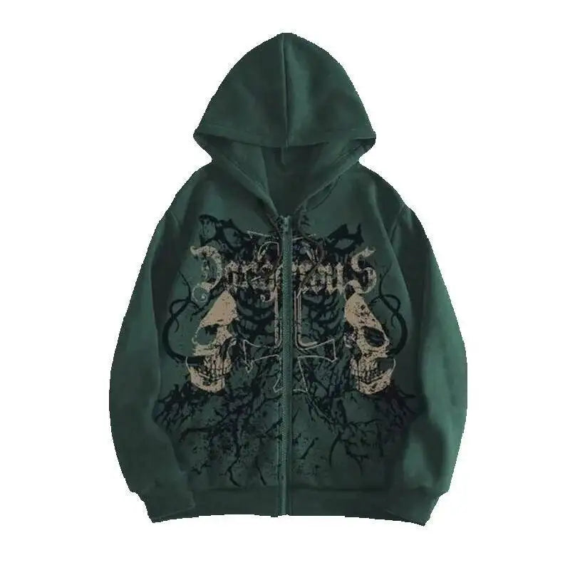 HEARUJOY  -  New Trendy Men Hoodie With Stylish Print Fashionable Pullover For Teen Boys Casual Comfortable Streetwear Youth Top