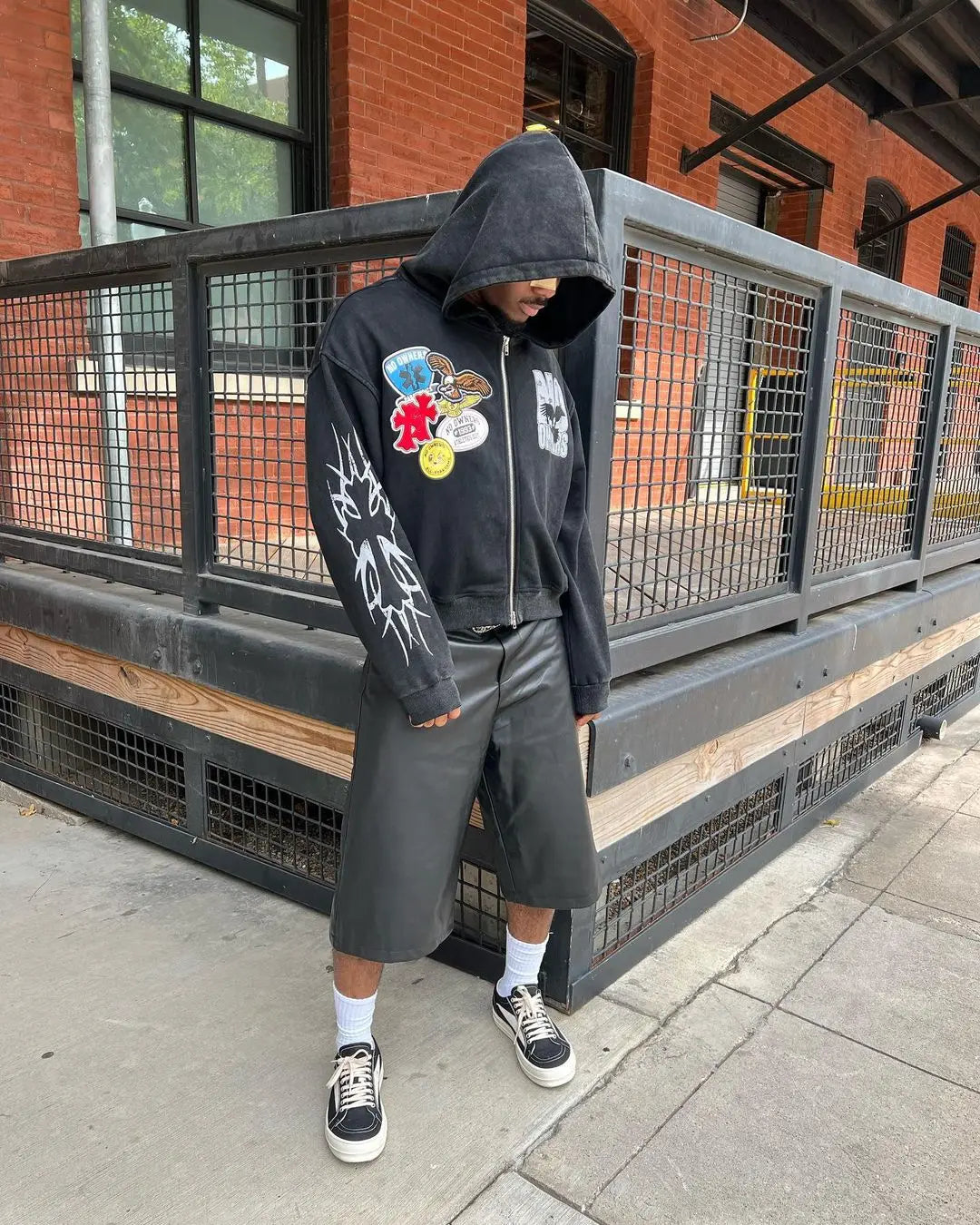 Hearujoy Hiphop zip hoodie print streetwear hoodies women graphic y2k top oversized hoodie couples harajuku sweatshirt goth women clothes