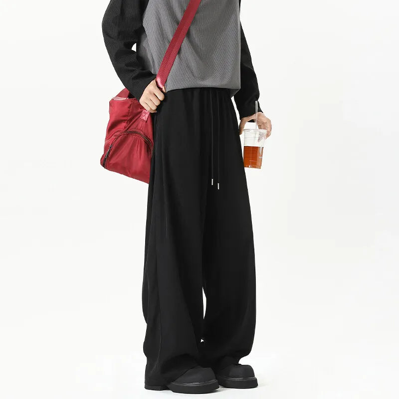 HEARUJOY  -  Y2k Wide Leg Cargo Pants New Men's Overalls Multi-Pocket American Hiphop Pants Men's Black Pants Baggy Joggers 5XL