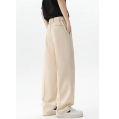 HEARUJOY  -  Spring/Summer Men's Lounge Suit Pants - Loose Fit Drape Fabric Business Casual Trousers Man Clothing Plus Size 6XL 7XL 8XL
