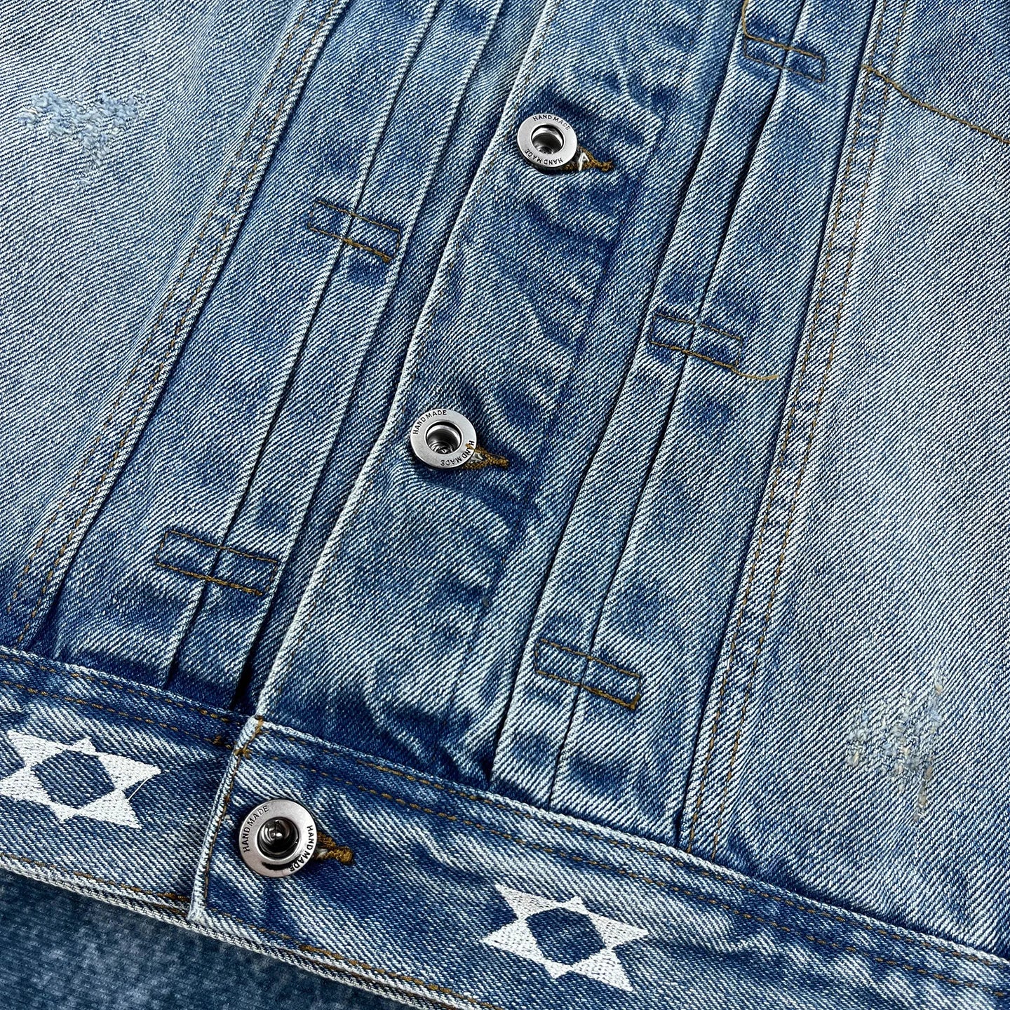 HEARUJOY  -  Plus Size 4XL Men's Denim Jacket Autumn/Winter 2025 New Arrival Trendy Brand Premium Plus-Size Retro Lapel Jacket Men's Top