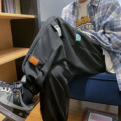 HEARUJOY  -  Durable Non-Pilling Non-Fading Men's Summer New Workwear Dirt-Resistant Slimming Magic Patch Ankle Pants