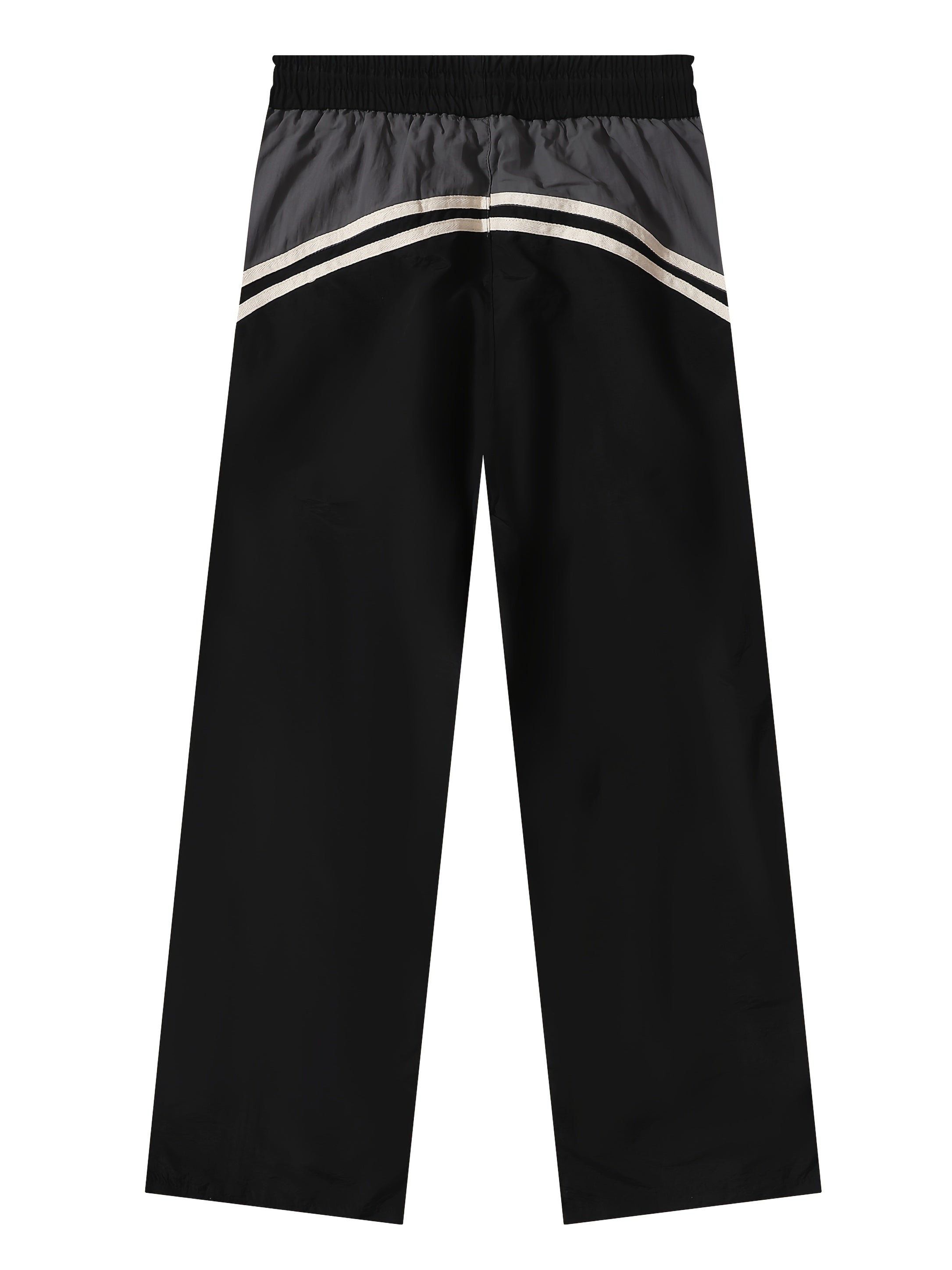 Hearujoy Loose Fit Polyester Mid-Length Men's Color Block Casual Joggers - Non-Stretch Fabric for Spring