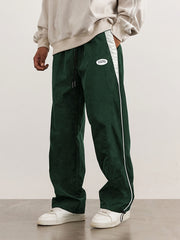 Hearujoy [Loose Fit Drawstring Sweatpants] Men's Casual Loose Fit Drawstring Sweatpants, Lightweight Comfy Pants For Sport And Casual Wear