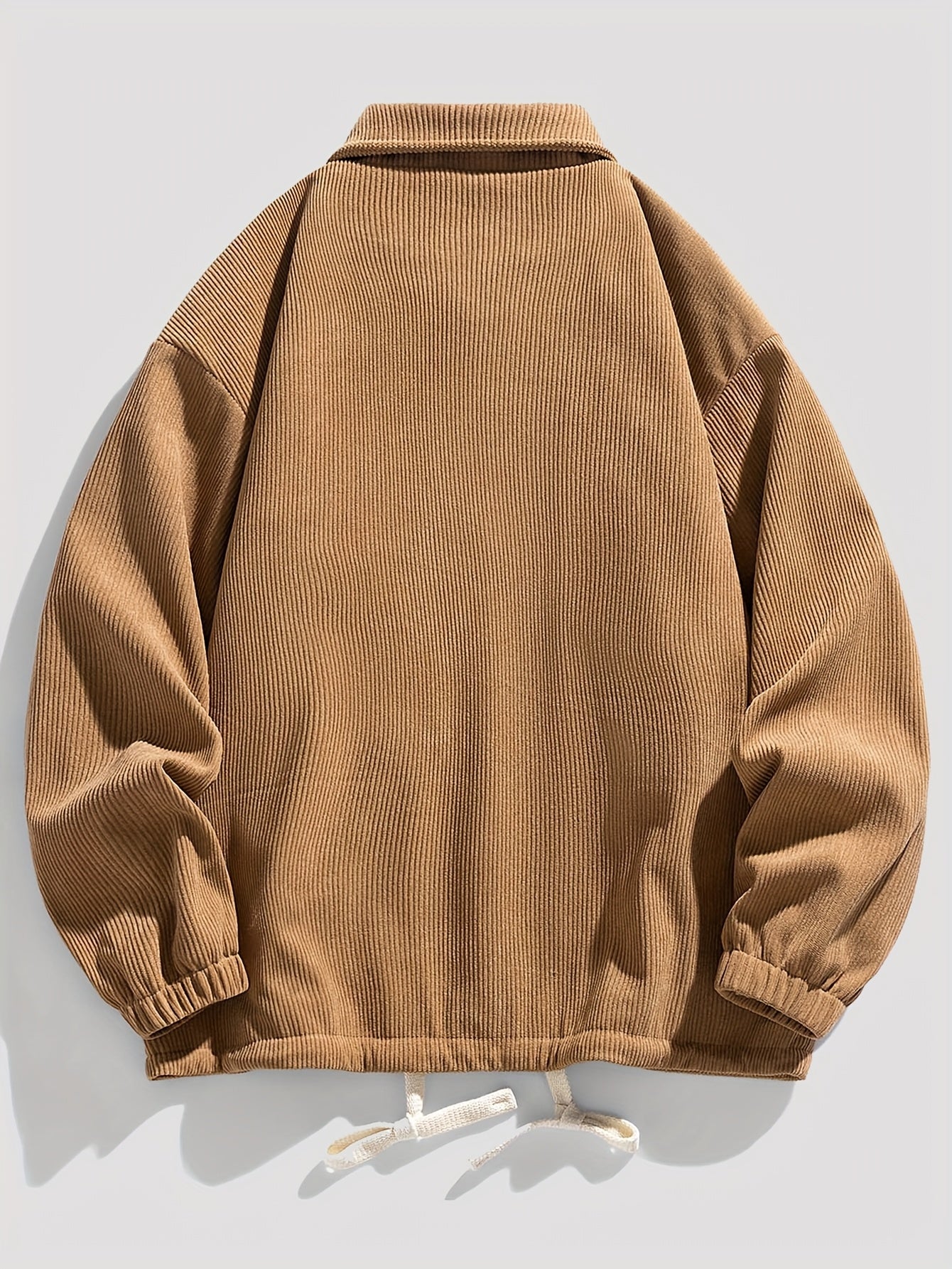 HEARUJOY  -  Spring And Autumn Men'S New Corduroy Work Jacket with Large Pockets And Casual Lapel Design.