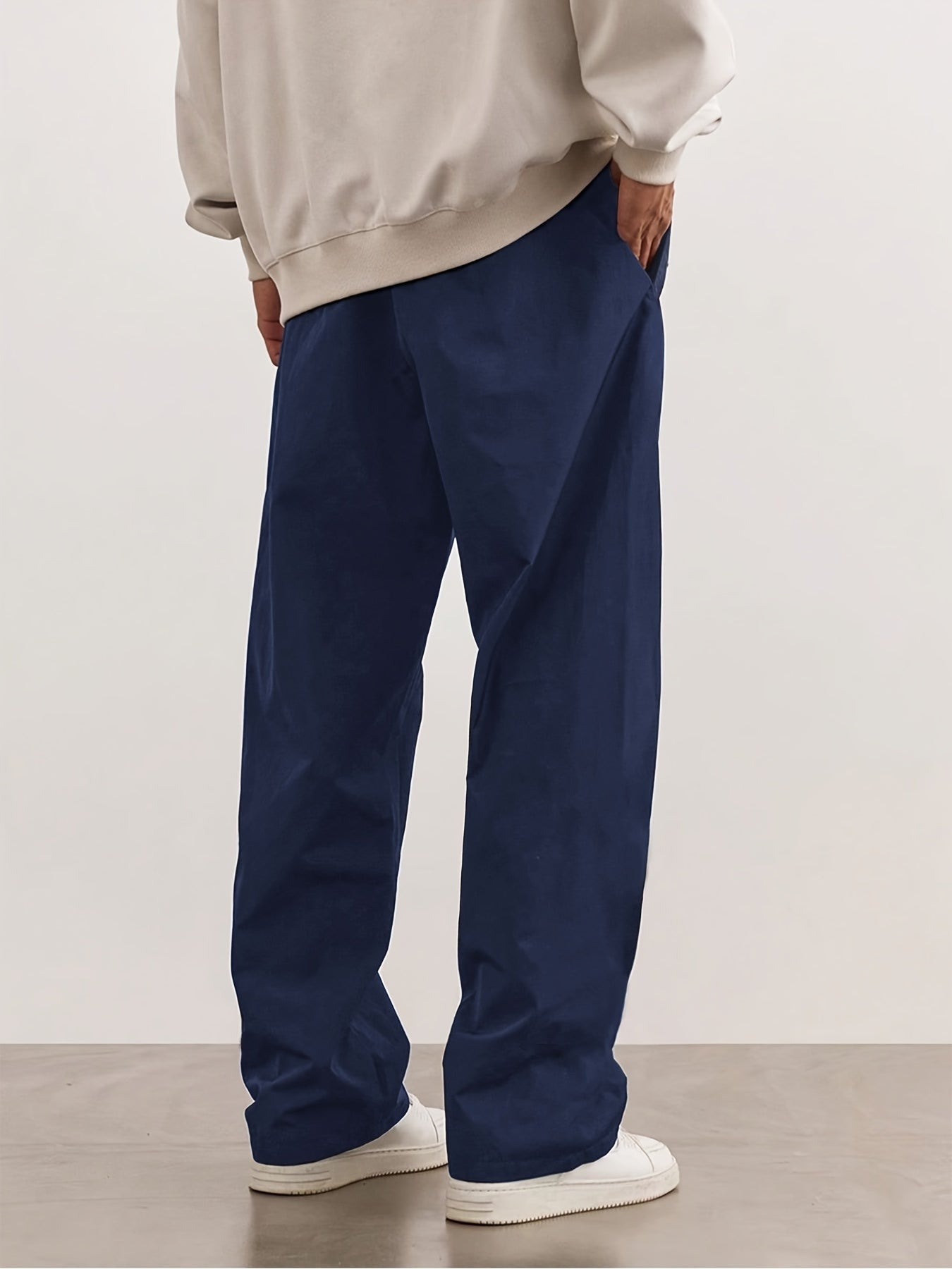 Hearujoy [Loose Fit Drawstring Sweatpants] Men's Casual Loose Fit Drawstring Sweatpants, Lightweight Comfy Pants For Sport And Casual Wear