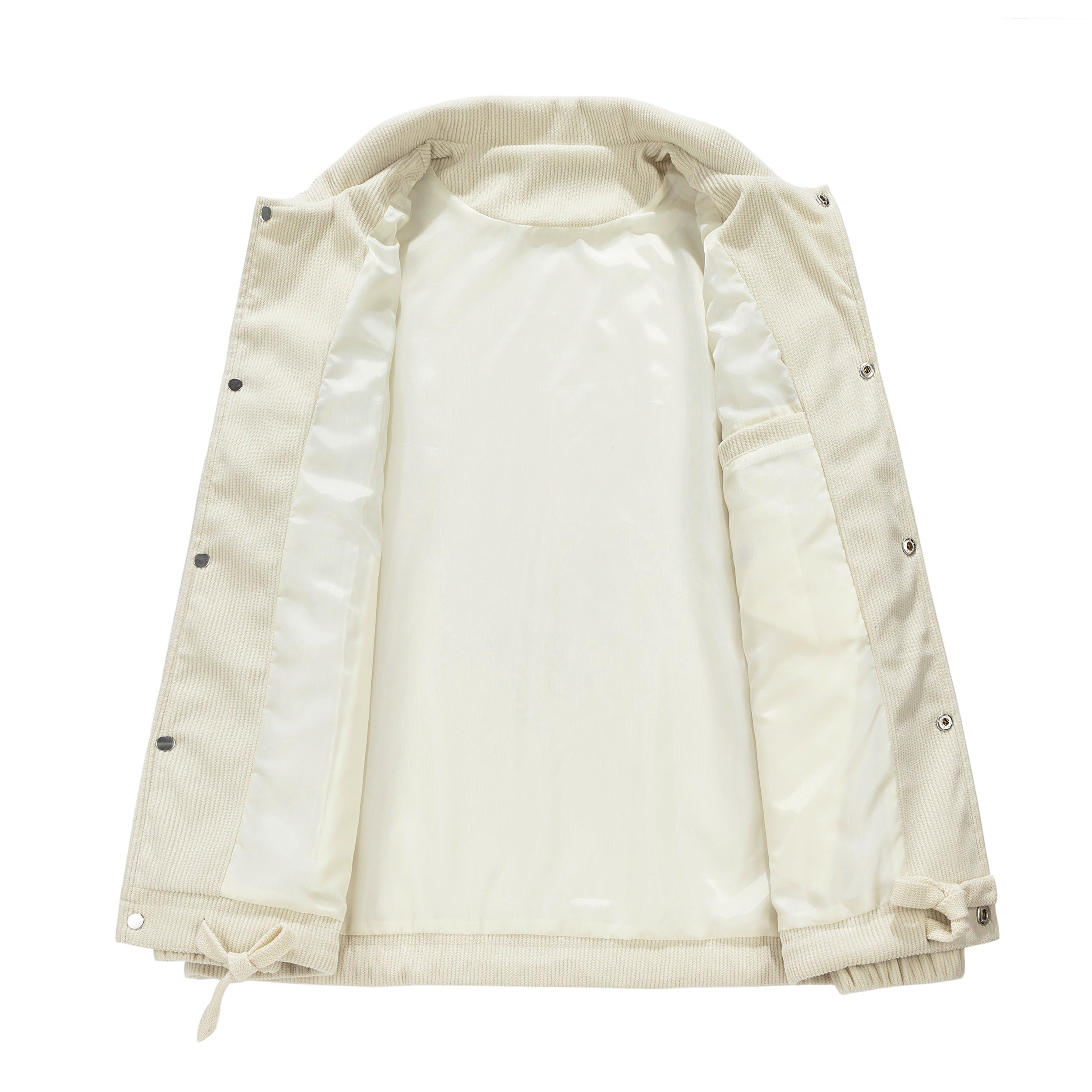HEARUJOY  -  Spring And Autumn Men'S New Corduroy Work Jacket with Large Pockets And Casual Lapel Design.
