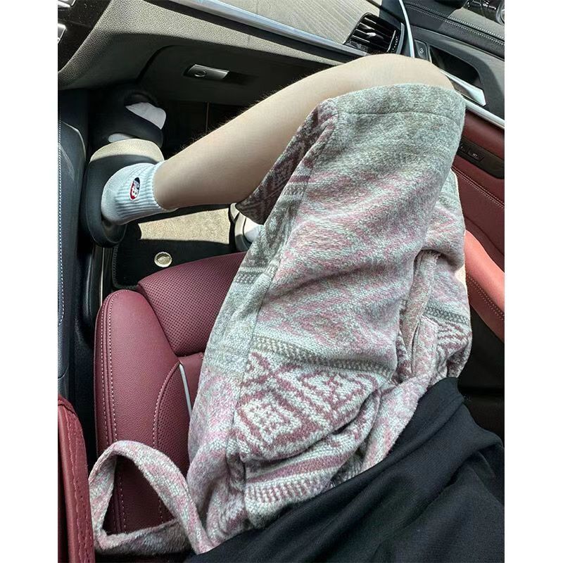 Hearujoy Vintage Ethnic Style knitted Shorts Men Oversized Elastic Waist Drawstring Knee Length Mid Pants Summer Moroccan Casual shorts