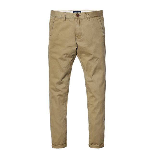 Hearujoy 100% Cotton Straight Casual Pants